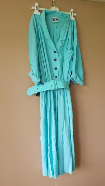 Robe Turquoise Yessica Taille 38-40