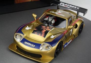 Marcos LM600- PLAYBOY #7 - Collectors FLY 99054 Scalextric