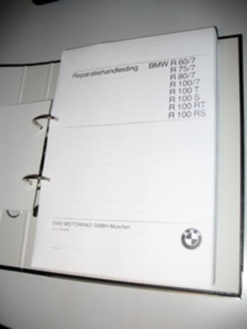 BMW werkplaatsboek voor BMW R60/7 R75/7 R80/7 R100/7 R100RT, Motos, Modes d'emploi & Notices d'utilisation, BMW, Enlèvement ou Envoi