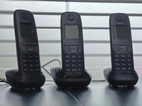 Téléphone Gigaset Trio, Télécoms, Téléphones fixes | Combinés & sans fil, Comme neuf, 3 combinés, Enlèvement ou Envoi