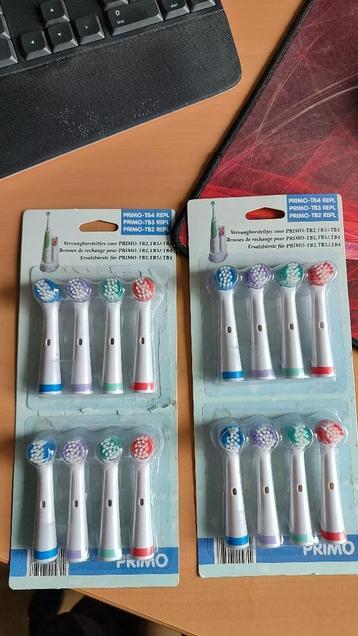 Primo-TB2,TB3,TB4 Vervangborsteltjes