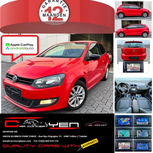 Volkswagen Polo 1.2i*Style*Car-Play*Caméra*Climatisation*Blu, Autos, Volkswagen, Entreprise, Achat, Polo, ABS, Caméra de recul