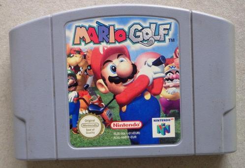 Mario Golf voor de Nintendo 64, Consoles de jeu & Jeux vidéo, Jeux | Nintendo 64, Utilisé, Enlèvement ou Envoi