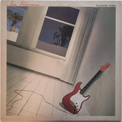 LP Jan Akkerman - Pleasure point - 1982, Cd's en Dvd's, Vinyl | Jazz en Blues, Zo goed als nieuw, Jazz, 1980 tot heden, 12 inch