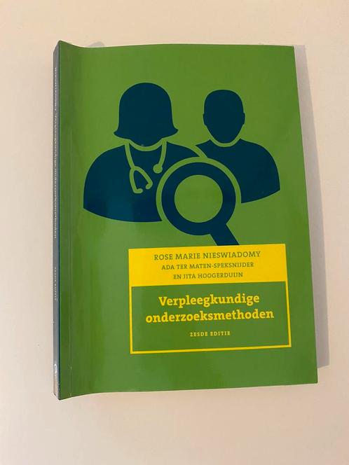 Rose Marie Nieswiadomy - Verpleegkundige onderzoeksmethoden, Livres, Livres scolaires, Comme neuf, Économie, Enlèvement ou Envoi