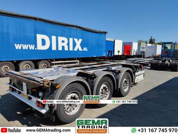 D-TEC FLEXITRAILER VCC-01 Multi - 5026KG - 20FT Tank - RVS D