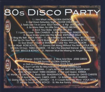 80's DISCO PARTY ( 2 CD Deluxe Edition) nieuw (sealed)