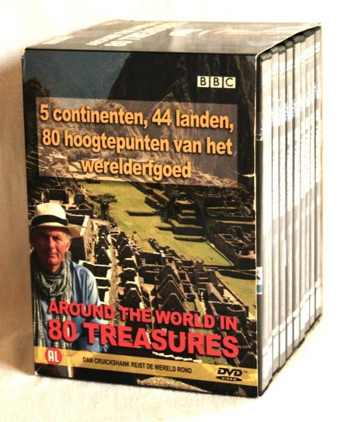 Around the World in 80 Treasures – BBC Box Set 10 DVD’s, CD & DVD, DVD | Documentaires & Films pédagogiques, Utilisé, Art ou Culture