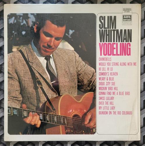 LP Slim Whitman Yodeling de 1963, CD & DVD, Vinyles | Country & Western, Utilisé, Enlèvement ou Envoi