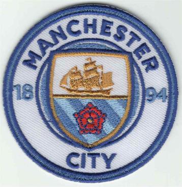 Manchester City stoffen opstrijk patch embleem