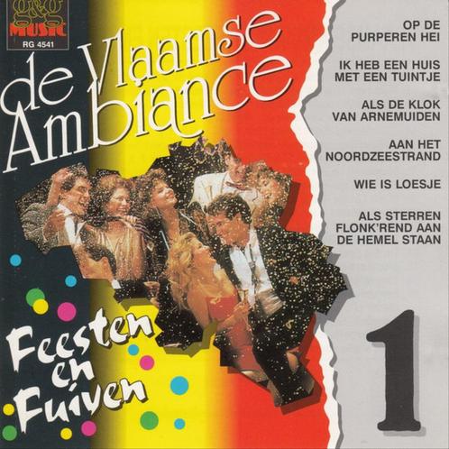 CD-  Vlaamse Ambiance - Feesten En Fuiven 1, CD & DVD, CD | Néerlandophone, Enlèvement ou Envoi