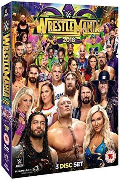 WWE Wrestlemania 34 (Nieuw in  plastic), CD & DVD, DVD | Sport & Fitness, Neuf, dans son emballage, Autres types, Sport de combat