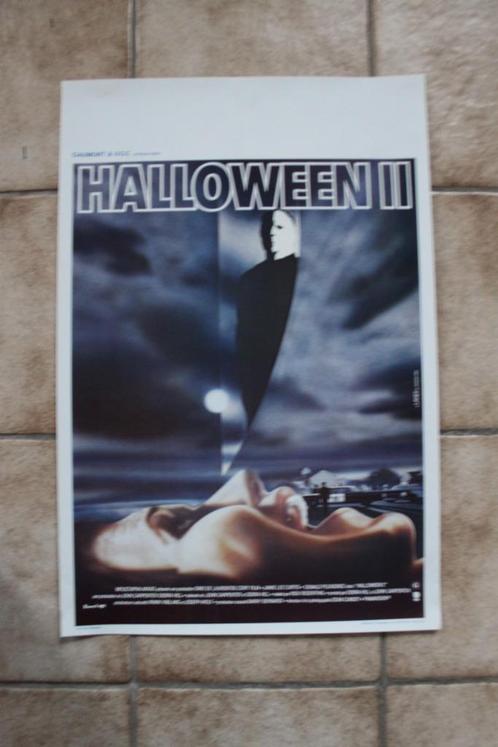 filmaffiche Halloween 2 1981 cinema poster filmposter, Collections, Posters & Affiches, Comme neuf, Cinéma et TV, A1 jusqu'à A3