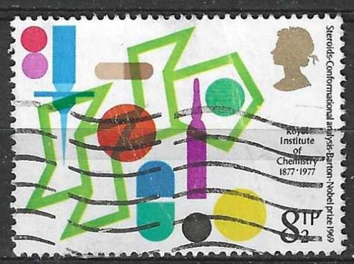 Groot-Brittannie 1977 - Yvert 825 - Nobelprijzen (ST), Postzegels en Munten, Postzegels | Europa | UK, Gestempeld, Verzenden