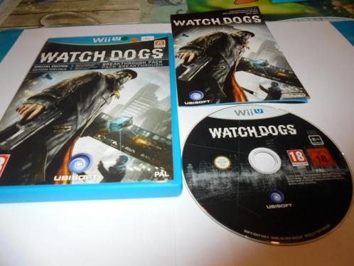WIIU Watch_Dogs (orig-compleet), Consoles de jeu & Jeux vidéo, Jeux | Nintendo Wii U, Utilisé, 1 joueur, À partir de 18 ans, Enlèvement ou Envoi
