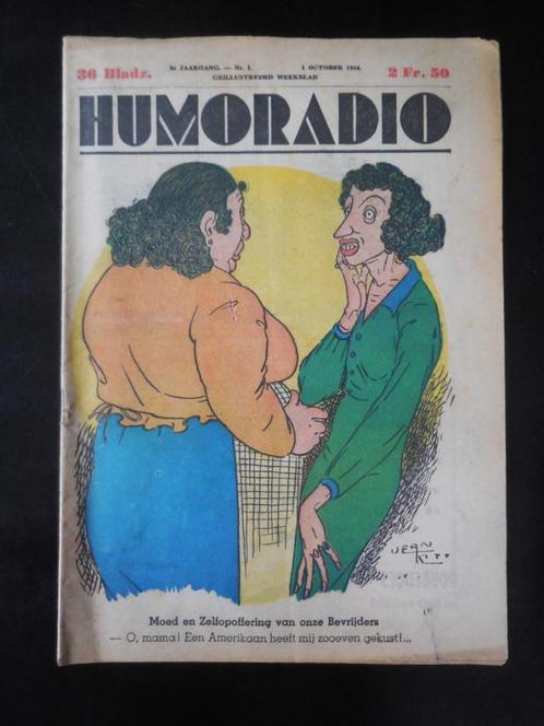 Humoradio - 1er octobre 1944, Livres, Guerre & Militaire, Enlèvement ou Envoi