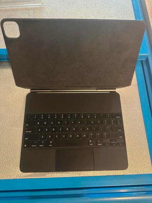 12,9 inch Magic Keyboard + Apple Pencil 2e generatie, Computers en Software, Tablet-hoezen, Zo goed als nieuw, Bescherming achterkant
