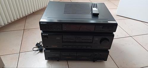 Chaine Sony, TV, Hi-fi & Vidéo, Chaîne Hi-fi, Utilisé, Deck cassettes ou Lecteur-enregistreur de cassettes, Tuner ou Radio, Sony