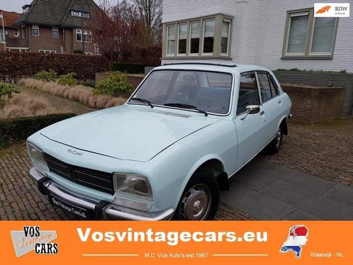 Peugeot 504 2.0 TI inj schuifdak, Autos, Peugeot, Entreprise, Autres modèles, Essence, Berline, Boîte manuelle, Bleu