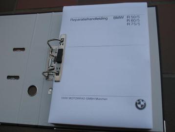 Nederlandstalig BMW werkplaatsboek R50/5 - R60/5 - R75/5