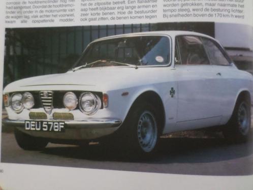 Livre vintage Alfa Romeo Giulia Alfetta GTV 8C P2 P3, Livres, Autos | Livres, Alfa Romeo, Enlèvement ou Envoi