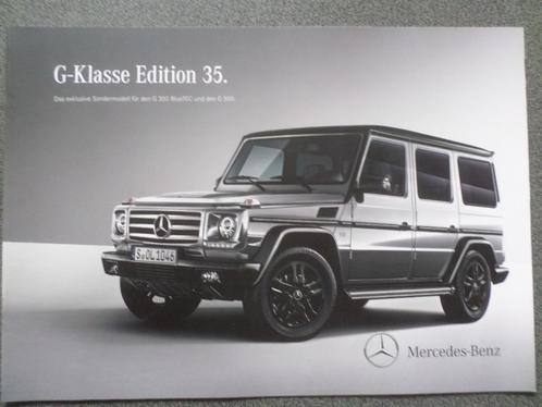 Brochure de la Mercedes Classe G Édition 35, Livres, Autos | Brochures & Magazines, Mercedes, Enlèvement ou Envoi