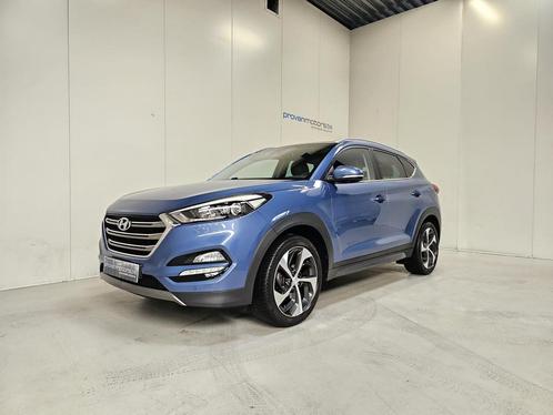 Hyundai Tucson 1.6 Benzine Autom. - GPS - Topstaat! 1Ste Ei, Auto's, Hyundai, Bedrijf, Tucson, 4x4, Airbags, Bluetooth, Boordcomputer