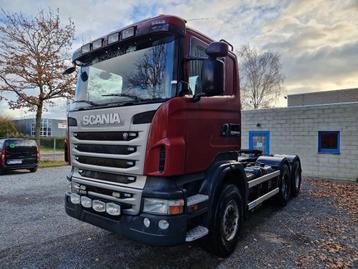 Scania R480 6x4 / RETARDER / PTO / AIRCO / GROS PONTS - BIG 