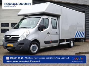 Opel Movano 2.3 CDTI 126 pk DC 6 pers. Bakwagen Laadklep