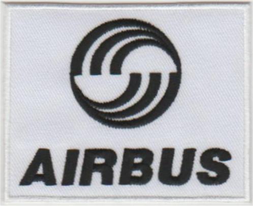 Airbus stoffen opstrijk patch embleem, Collections, Vêtements & Patrons, Neuf, Envoi