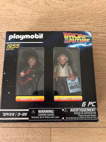 Playmobil back to the future 1955 edition Neuf 