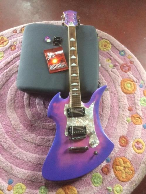 B.C. Rich Mockingbird gitaar, Musique & Instruments, Instruments à corde | Guitares | Électriques, Utilisé, Solid body, Autres marques