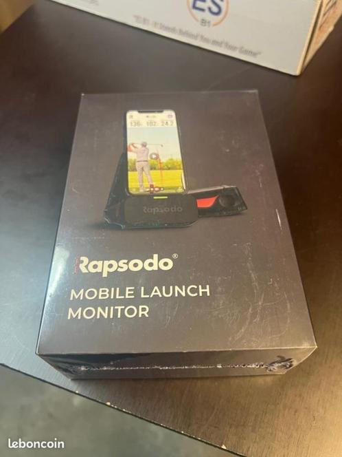 Rapsodo Mobile Launch Monitor MLM - Simulateur de golf, Sports & Fitness, Golf, Neuf, Autres types, Autres marques, Enlèvement ou Envoi