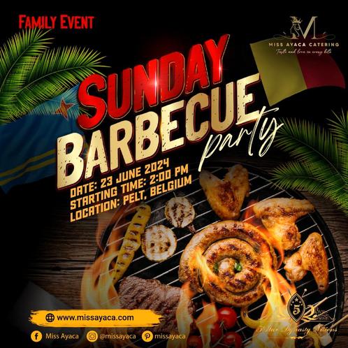 Sunday Barbecue Party, Tickets & Billets, Événements & Festivals