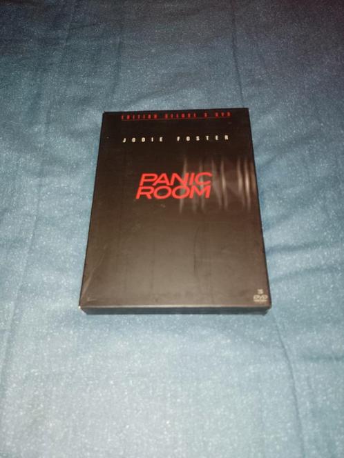 A vendre en coffret DVD Jodie Foster Panic Room casi neuf, CD & DVD, DVD | Thrillers & Policiers, Comme neuf, Autres genres, Coffret
