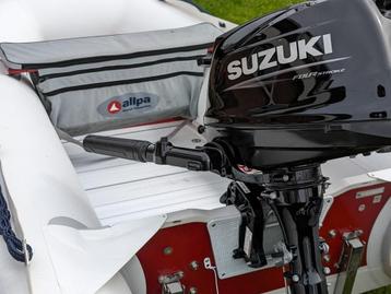 Suzuki 6 pk van 2023, eventueel met Rubberboot