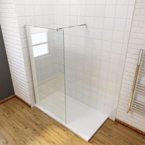 Nouvelle cabine de douche en verre 90 x 200 + profilé et tri, Bricolage & Construction, Sanitaire, Neuf, Douche, Chrome, Verre