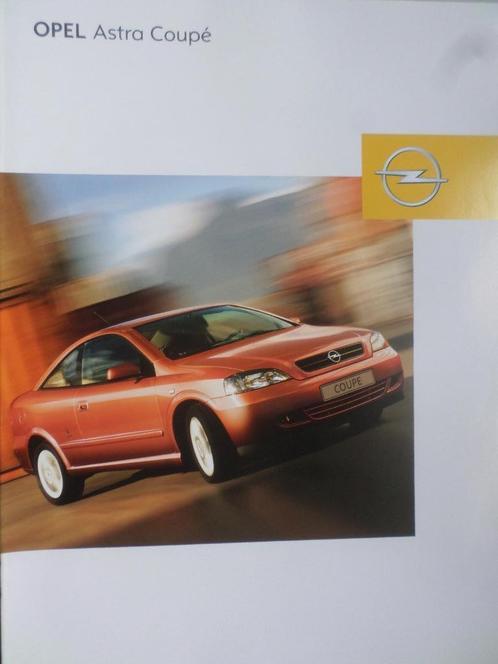 Opel Astra Coupe 1.6 & 1.8 & 2.2 & Turbo & 2.2 DTI Brochure, Boeken, Auto's | Folders en Tijdschriften, Opel, Ophalen of Verzenden