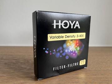 Hoya Variable Density 3-400 filter 77 mm