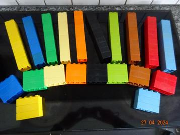 duplo, groot speelset met 130 blokken in 10 kleuren!!