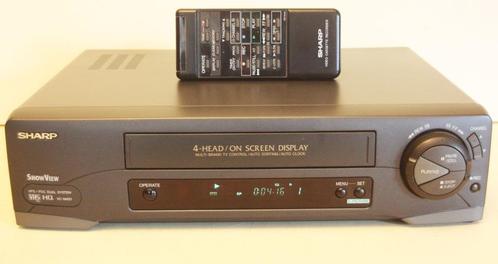 Sharp VC-M451 High Quality Videorecorder / Afstandsbediening, Audio, Tv en Foto, Videospelers, Zo goed als nieuw, VHS-speler of -recorder