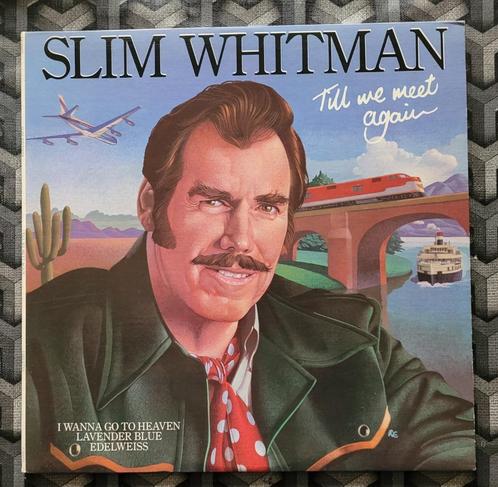 LP Slim Whitman Till we meet again, CD & DVD, Vinyles | Country & Western, Utilisé, Enlèvement ou Envoi