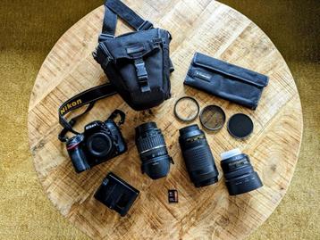 Nikon D7200 + 3 objectifs (kit de base professionel)