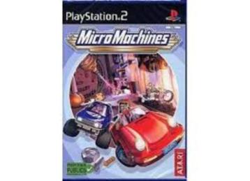 Jeu PS2 Micro Machines.