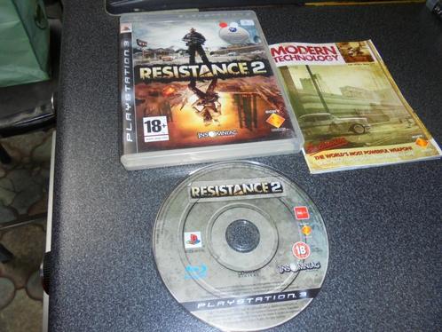Playstation 3 Resistance 2 (orig-compleet), Games en Spelcomputers, Games | Sony PlayStation 3, Gebruikt, 2 spelers, Vanaf 18 jaar