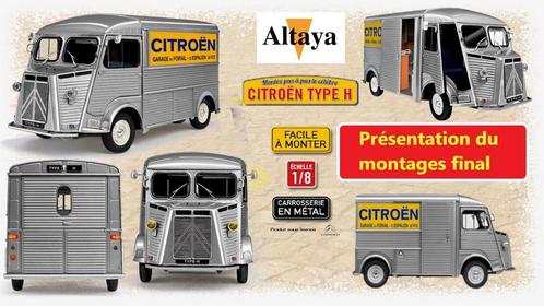 Onderdelen voor 1/8 Citroën Type H - Altaya, Hobby en Vrije tijd, Modelauto's | 1:5 tot 1:12, Nieuw, Onderdeel, 1:5 t/m 1:8, Ophalen of Verzenden