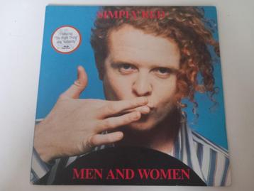 LP en vinyle Simply Red pour homme et femme Synth Pop Soft R