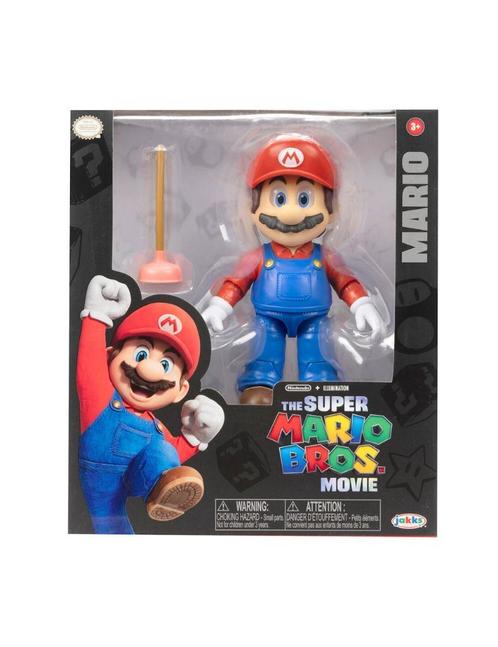 Super Mario Bros The Movie Super Mario figure 13cm, Collections, Jouets miniatures, Neuf, Envoi