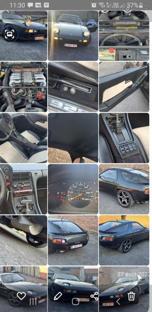 Porsche 928s, Autos, Porsche, Particulier, Essence, Coupé, 3 portes, Automatique, Noir, Autres couleurs, Autre, Propulsion arrière