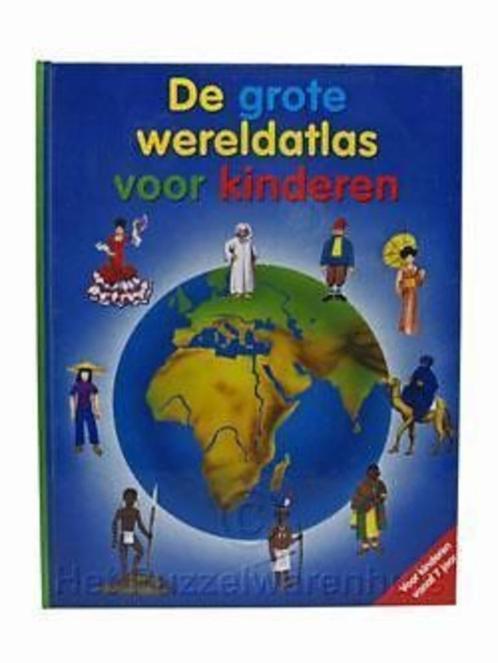 De grote Wereldatlas voor kinderen vanaf 6 jaar, Boeken, Atlassen en Landkaarten, Nieuw, Overige typen, Wereld, Ophalen of Verzenden